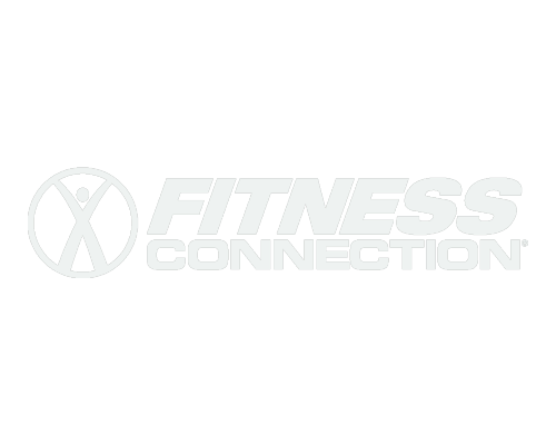 Fitness Connection Black and White Logo